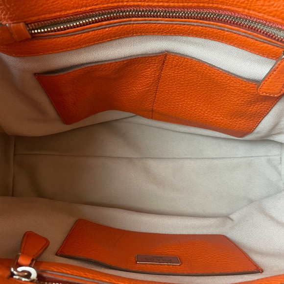 PradaCuir Frame Convertible Tote Canvas and Saffia - Picture 9 of 16